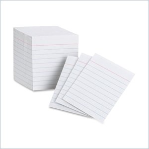 Oxford 10009 Mini Index Card