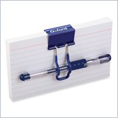 Oxford At Hand Index Card with Pen and Clip