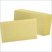 Esselte Colored Ruled Index Card
