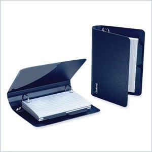 Oxford Poly Index Card Binder