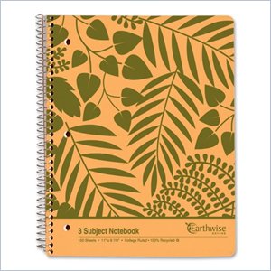 Ampad Three Subject Notebook