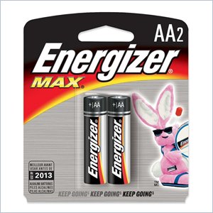 Energizer E91BP-2 AA Size Alkaline General Purpose Battery