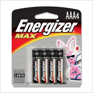 Energizer E92BP-4 AAA Size Alkaline General Purpose Battery