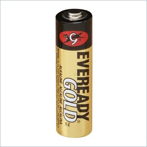 Eveready A91BP-8 AA Size Gold Alkaline General Purpose Battery