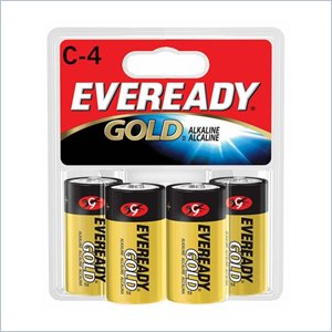 Energizer Eveready C Size Alkaline General Purpose Battery
