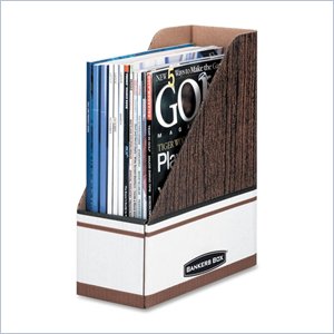 Fellowes Bankers Box Open-Back Magazine File