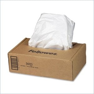 Fellowes Powershred Waste Bag for Personal Shredder