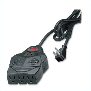 Fellowes Mighty 8 Outlet Surge With Modem/Phone Line Protection