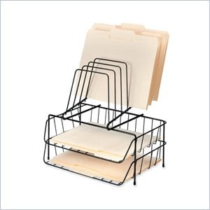 Fellowes Double Letter Tray With Step File