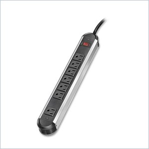 Fellowes 7 Outlets Metal Power Strip