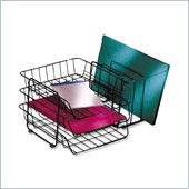 Fellowes 3 Compartment Front Loading Triple Tray With Sorter