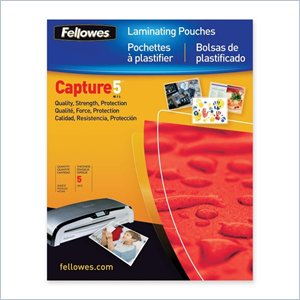 Fellowes Glossy Photo Laminating Pouch