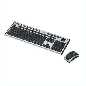 Fellowes Microban Slimline Cordless Combo Keyboard and Mouse