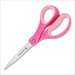Fiskars No.8 Breast Cancer Awareness Scissors
