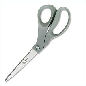 Fiskars Plastic Handle Contoured Scissors