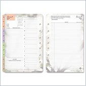 Franklin Covey 35444 Blooms Garden Design Classic Planner Refill