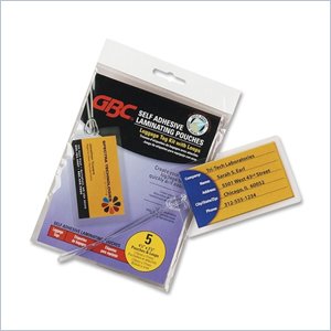 GBC Self-Adhesive Laminating Pouch