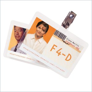 GBC HeatSeal. ID Badge Prepunched Laminating Pouches