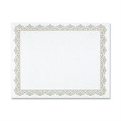 Geographics Blank Award Parchment Certificate