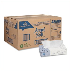 Georgia-Pacific Angel Soft ps Premium Facial Tissue Box