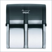 Compact Vertical Four Roll Tissue Dispenser