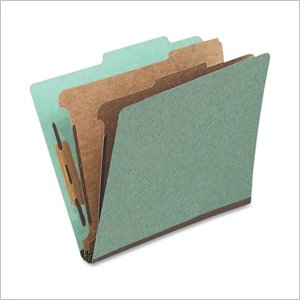Globe-Weis Letter Classification Folder With Divider