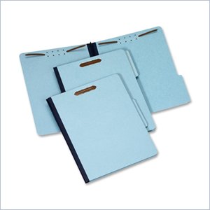 Globe-Weis Recycle Pressboard File Folder with Fasteners
