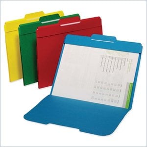 Globe-Weis Secure Top Tab File Folder