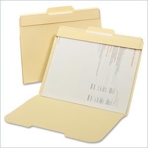 Cardinal Secure Center Tab File Folder