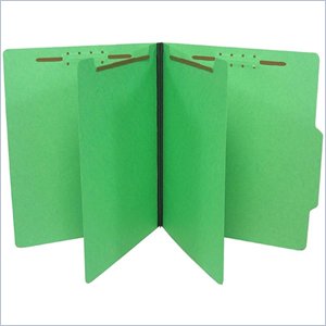 Gussco Top Tab Six-Part Folder