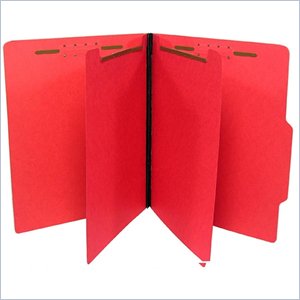 Gussco Top Tab Six-Part Folder