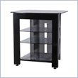 ADD TO YOUR SET: Sanus SFA29B Steel Series Audio Rack