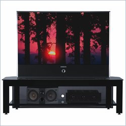 Sanus Lowboy 65" Black Plasma TV Stand
