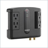Sanus Low-Profile Surge Suppressor in Black