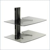 Sanus 24 Wide 2 Shelf Single Column Wall Mounted Furniture 