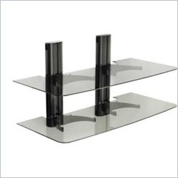 Sanus 47 Wide 2 shelf double column wall mounted furniture
