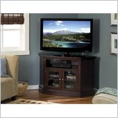 Sanus Foundations Audio Video Stand in Chestnut Finish