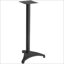 Sanus Euro Foundations EF24BK 24 Speaker Stand Pair
