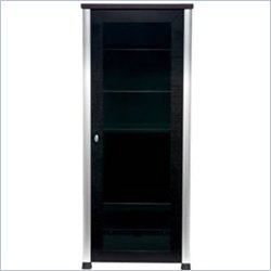 Sanus CFA56-EB1 Tall 5 shelf Audio Tower Espresso & Black