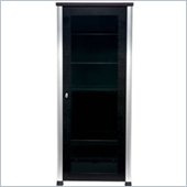 Sanus CFA56-EB1 Tall 5 shelf Audio Tower Espresso & Black