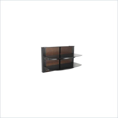Sanus 24" Tall 2 Shelf Decorator Panel Wall Mounted Furniture