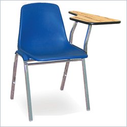 National Public Seating Shell Chair with Tablet Arm