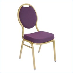 National Public Seating Teardrop Back Banquet Stacking Chair