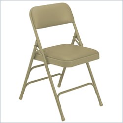 National Public Seating Premium Steel Vinyl Folding Chair