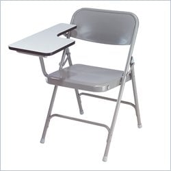 National Public Seating Premium Folding Chair With Tablet Arm