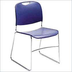 National Public Seating Hi-Tech Ultra Compact Stacker-Wine