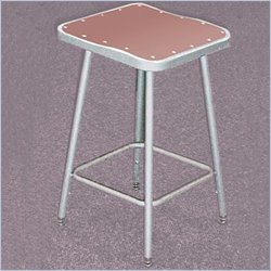 National Public Seating 30 Stool with Hardboard Seat
