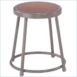 National Public Seating 18 Stool with Hardboard Seat