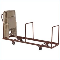 National Public Seating Folding Chair Cart Truck