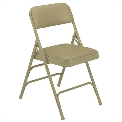 National Public Seating Premium Steel Vinyl Folding Chair